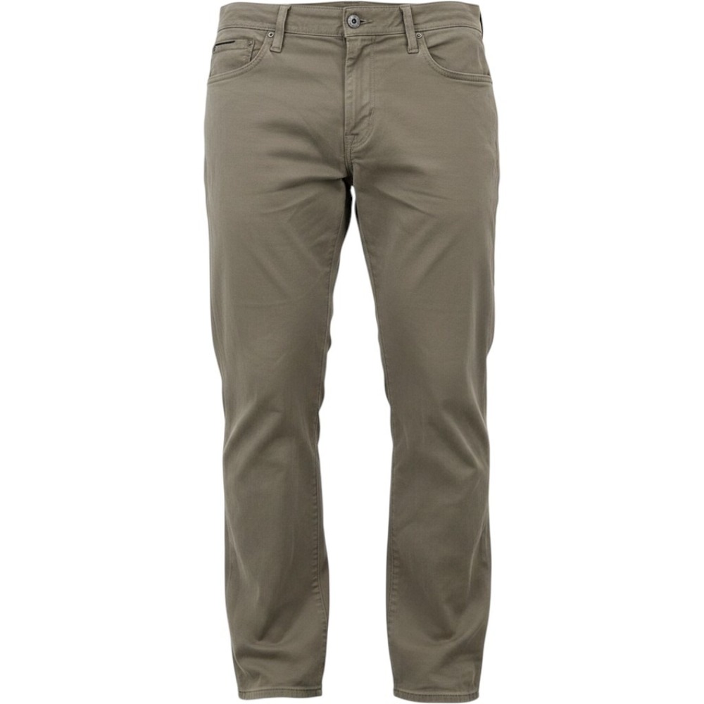 AG‎ Adriano Goldschmied The Graduate Pants Mens 34x34 Khaki Tailored Modern Slim